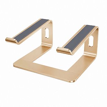Aluminum Computer Riser Elevator Desk Metal Holder Airflow Storage Stand