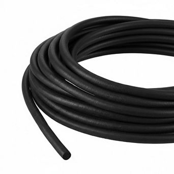 100ft EPDM Foam Weather Stripping Round Seal Strip for Doors Windows Cars RVs