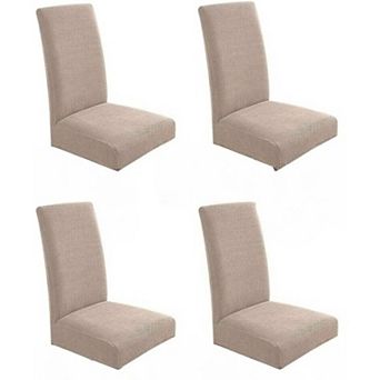 Dining Chair Covers Seat Parson Chair Slipcover for Dining Room Set of 4