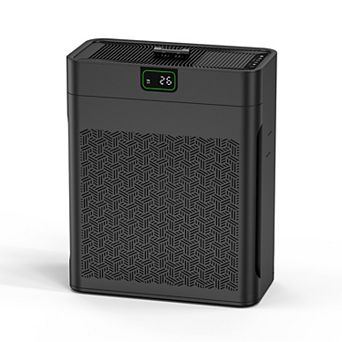 1100 sq. ft. H13 HEPA Personal Air Purifier in Black, 25dB Sleep Mode, Activated Carbon, Ozone-Free