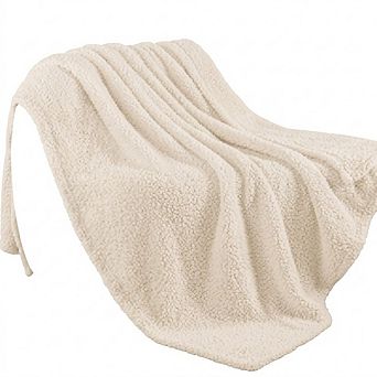 Ultra Soft Lightweight Fleece Throw Blanket, Fluffy All Season Blanket