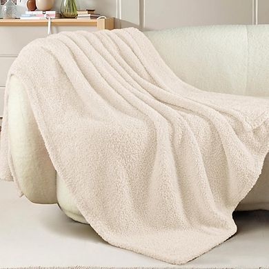 Ultra Soft Lightweight Fleece Throw Blanket, Fluffy All Season Blanket