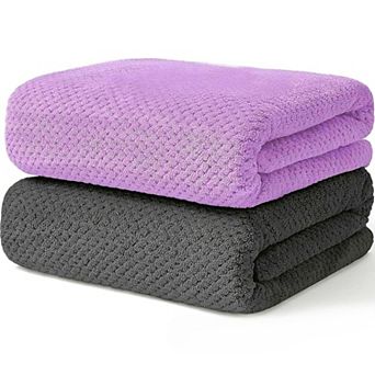 2 Pack Bath Towel Set, Super Soft Highly Absorbent, Sturdy Quick Drying Towels for Bathroom, Gym