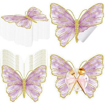 Butterfly Placemats, disposable paper mats, decorative 50 pc pack