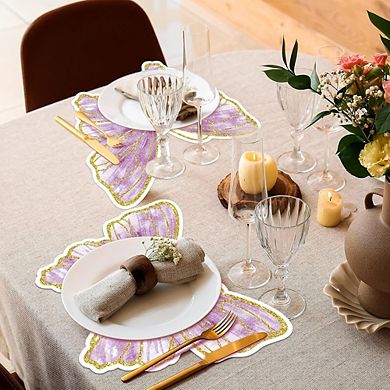 Butterfly Placemats, disposable paper mats, decorative 50 pcs pack