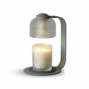Candle Warmer Lamp with Timer Dimmable Green Wax Melter Fragrance Lamp Home Decor Gift for Women