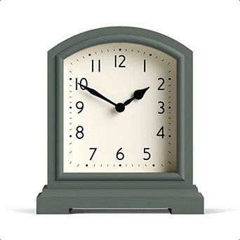 Tavern Mantel Clock Small Modern Arch Top Desk Table Shelf Bedside