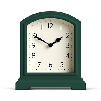 Tavern Mantel Clock Small Modern Arch Top Desk Table Shelf Bedside