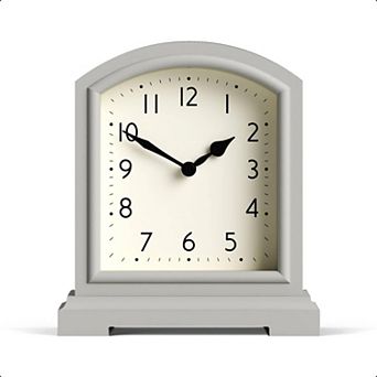 Tavern Mantel Clock Small Modern Arch Top Desk Table Shelf Bedside