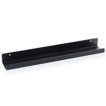 Vinyl Record Wall Mount Display Shelf Metal Now Playing Album Holder Picture Ledge