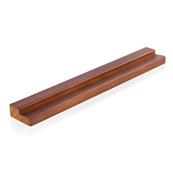 Vinyl Record Wall Mount - Solid Wood Display Ledge for All Record Sizes, Minimalist Design