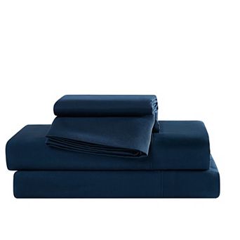 Simmons Essential Microfiber Brushed Sheet Set with Pillowcases