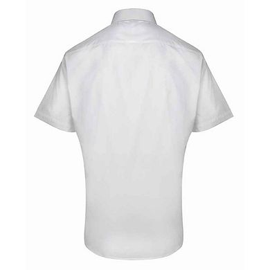 Premier Mens Supreme Heavy Poplin Short Sleeve Work Shirt