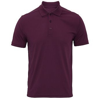 Premier Mens Coolchecker Pique Short-Sleeved Polo Shirt