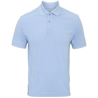 Premier Mens Coolchecker Pique Short-Sleeved Polo Shirt