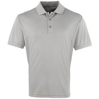 Premier Mens Coolchecker Pique Short-Sleeved Polo Shirt