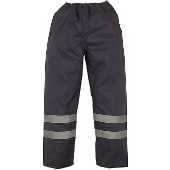Yoko Mens Hi-Vis Waterproof Contractor Over Trousers