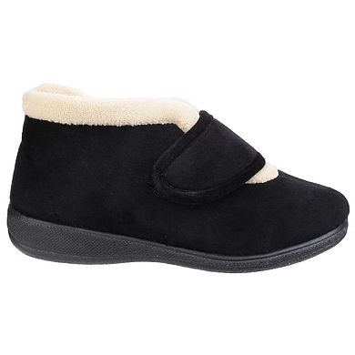 Fleet & Foster Womens/Ladies Levitt Touch Fasten Slippers