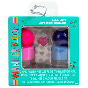 Wander Bloom 2 pc Nail Art Set with Decal Sheet