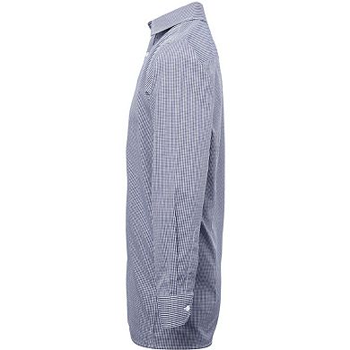 Premier Mens Microcheck Long Sleeve Shirt