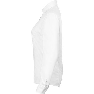 Henbury Womens/Ladies Modern Long Sleeve Oxford Shirt