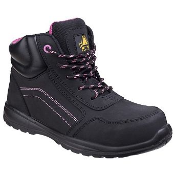 Amblers Safety Womens/Ladies Composite Safety Boots With Side Zip