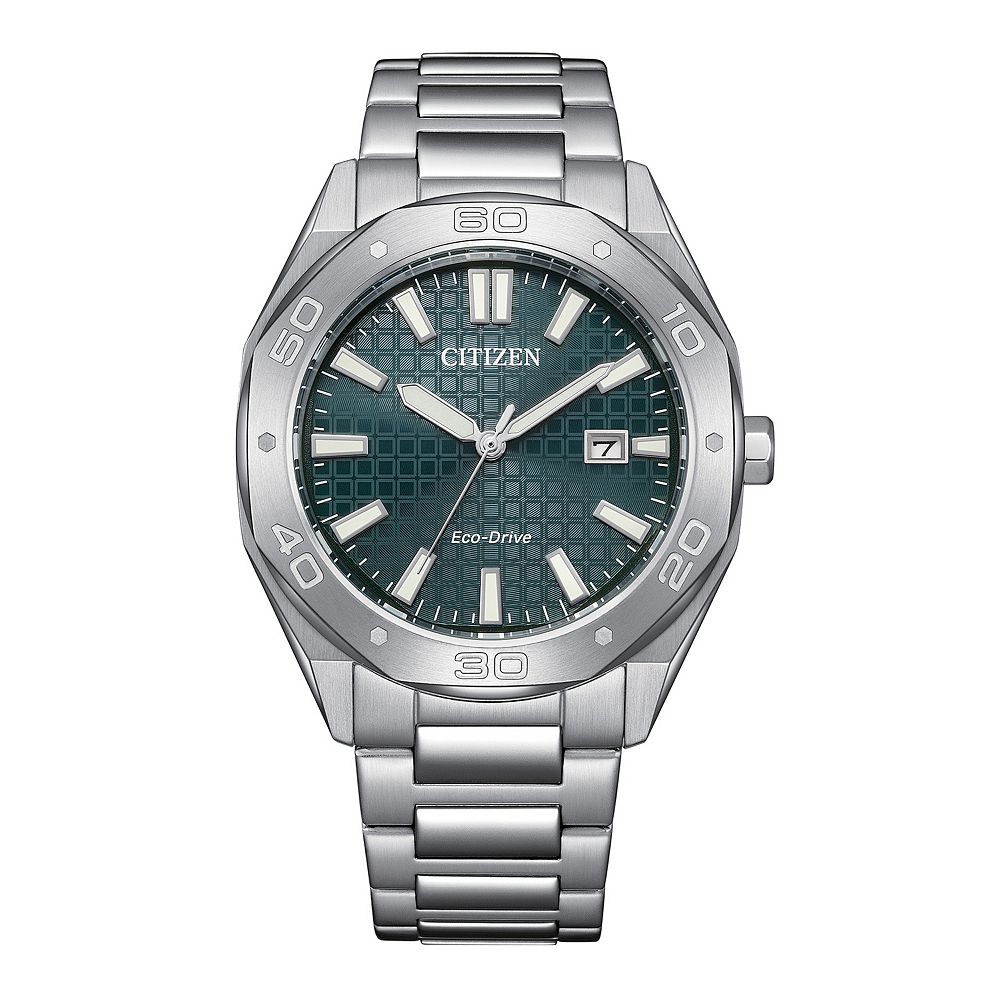 Citizen Eco-Drive Men's Stainless Steel Chrono Bracelet Watch