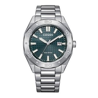 Citizen Eco-Drive Men’s Stainless Steel Chrono Bracelet Watch - CA0748-80X