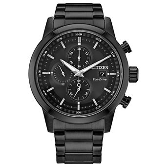 Citizen Men’s 43mm Eco-Drive Chronograph Stainless Steel Bracelet Watch - CA0747-82E