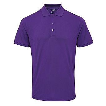 Premier Mens Coolchecker Plus Pique Polo With CoolPlus