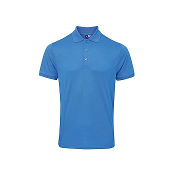 Premier Mens Coolchecker Plus Pique Polo With CoolPlus