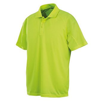 Spiro Impact Mens Performance Aircool Polo T-Shirt