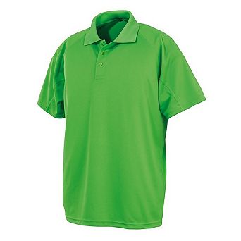 Spiro Impact Mens Performance Aircool Polo T-Shirt