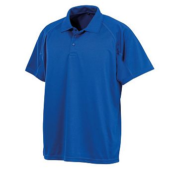 Spiro Impact Mens Performance Aircool Polo T-Shirt