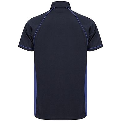 Finden And Hales Mens Performance Piped Polo Shirt