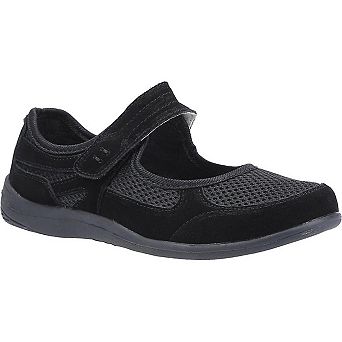 Fleet & Foster Womens/Ladies Morgan Touch Fastening Suede Shoe