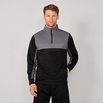 Finden & Hales Mens Quarter Zip Track Top