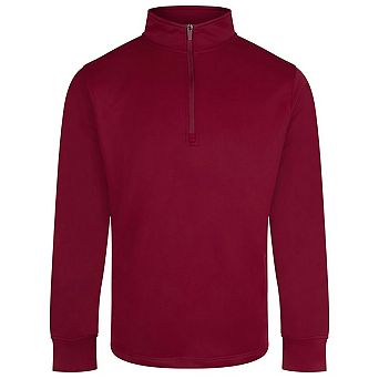 Finden & Hales Mens Quarter Zip Track Top