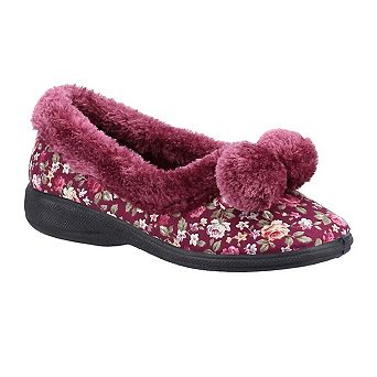 Fleet & Foster Womens/Ladies Goldfinch Floral Slippers