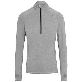 Awdis Mens Cool-Flex Half Zip Long-Sleeved Top