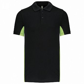 Kariban Mens Flag Polycotton Pique Polo Shirt