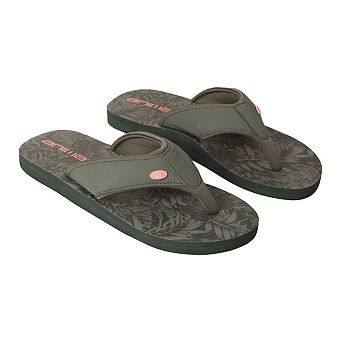 Animal Womens/Ladies Swish Leaf Print Flip Flops