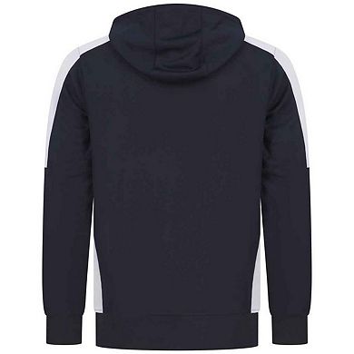 Finden & Hales Unisex Adult Contrast Panel Hoodie