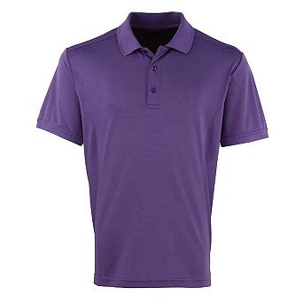 Premier Mens Coolchecker Pique Polo Shirt