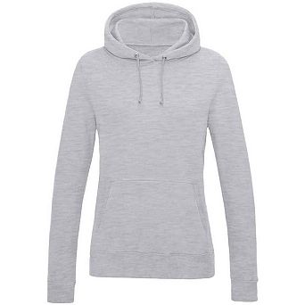 Awdis Womens/Ladies College Heather Girlie Hoodie