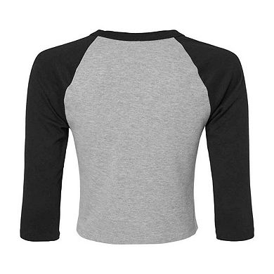 Bella + Canvas Womens/Ladies Heather Raglan T-Shirt