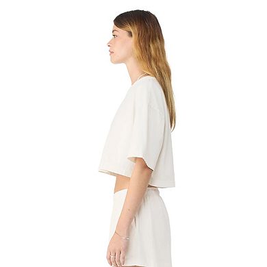 Bella + Canvas Womens/Ladies Heavyweight Crop T-Shirt