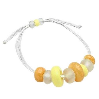 Alamode Womens/Ladies Resin Synthetic Stone Beaded Necklace