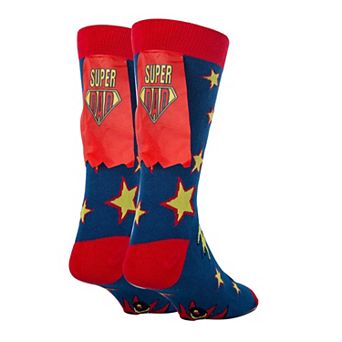 Men's Crew Socks-Super Dad