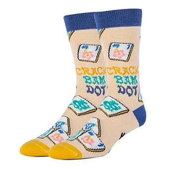 Men's Crew Socks-Mahjong Games
